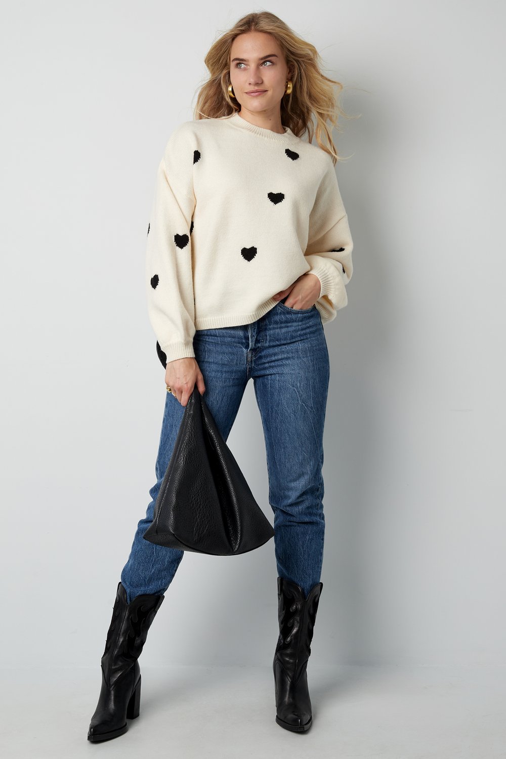 Maglione Heartfelt Hugs - bianco sporco h5Immagine5